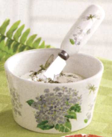 In Bloom Dip Bowl & Spreader Set