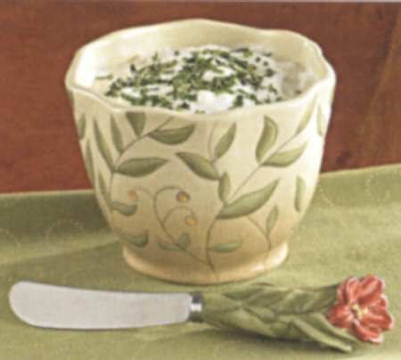 Bella Dip Bowl & Spreader Set