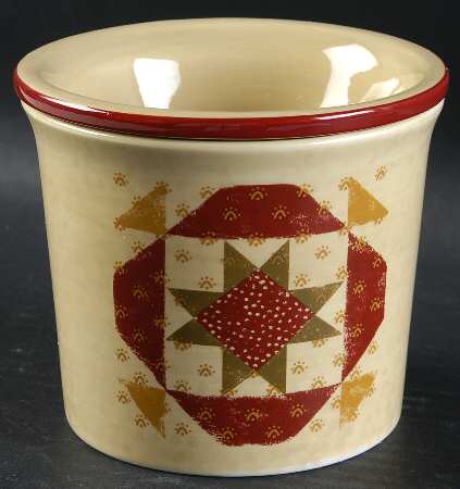 Mill Village Dip Cooler Set-(Dip Bowl &Icer