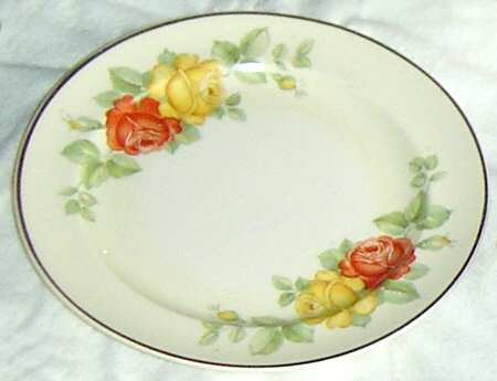 Liberty Roses Bread & Butter Plate