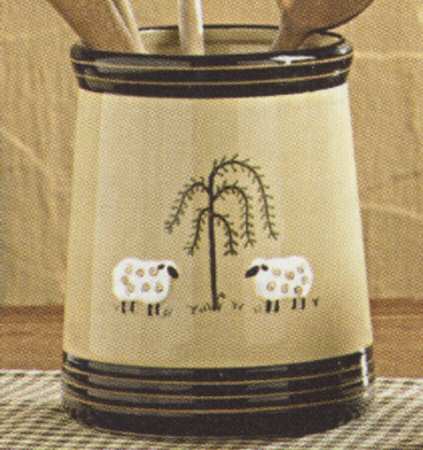 Willow Lane Utensil Set (Holder & Utensils)