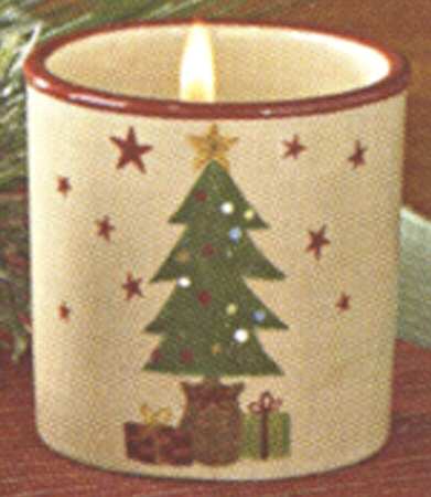 Holly Jolly Votive Candleholder