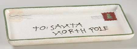Dear Santa Spoon Rest/Holder (Holds 1 Spoon)
