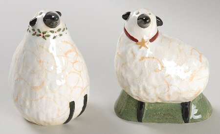 Dear Santa Figural Salt & Pepper Set