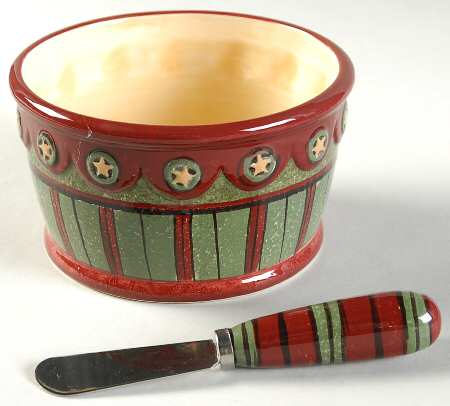 Dear Santa Dip Bowl & Spreader Set
