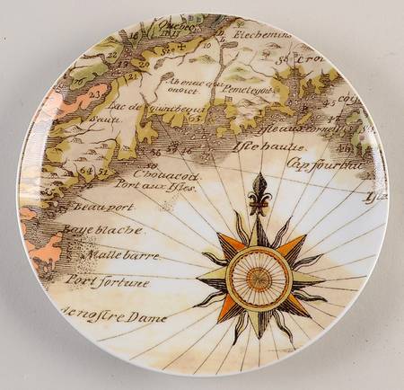 Coastal Curiosity Salad/Dessert Plate