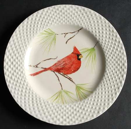 Cardinal Salad Plate