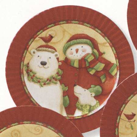 Christmas Joys Salad Plate