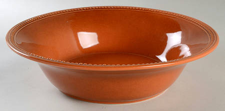 Spice Route Nutmeg 12" Round Serving Bowl
