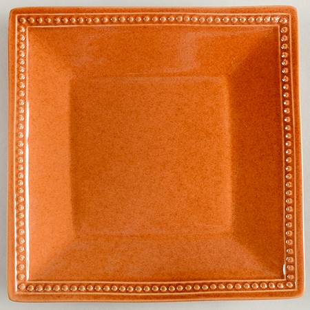 Spice Route Nutmeg Square Salad Plate