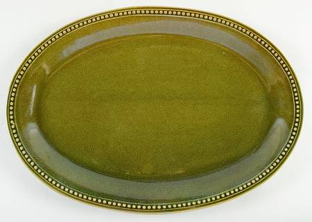 Spice Route Clove 15" Oval Serving Platter