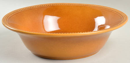 Spice Route Ginger 12" Round Serving Bowl