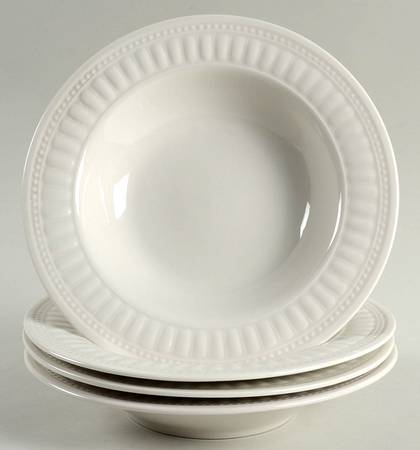 Sparta Large Rim Soup Bowl - Set of 4