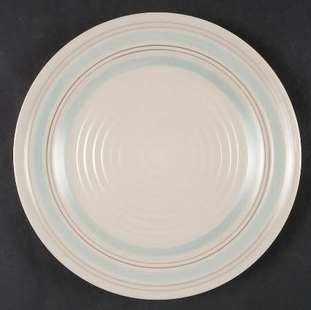 Rio Swirl Teal Salad Plate