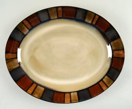 Mosaic 15" Oval Serving Platter