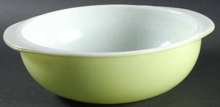 Lime 2 Qt Round Covered Casserole No Lid