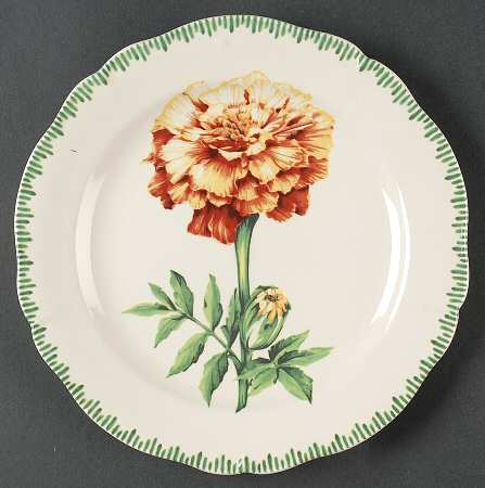 Fayence Salad/Dessert Plate