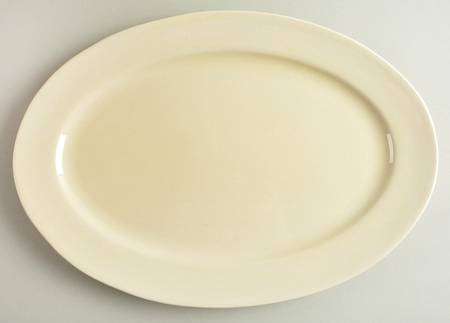 Artisan Beige 14" Oval Serving Platter