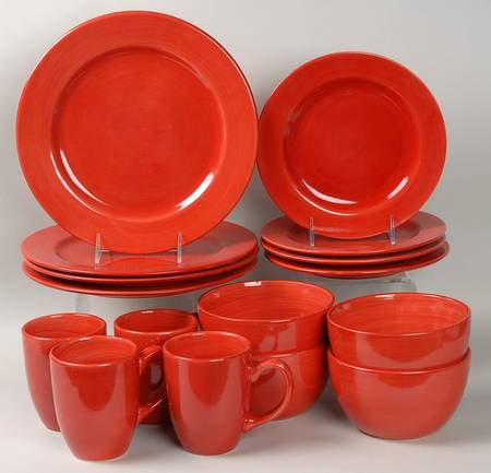 Artisan Red 16 Piece Set