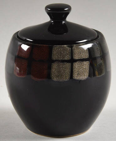 Calico Sugar Bowl & Lid