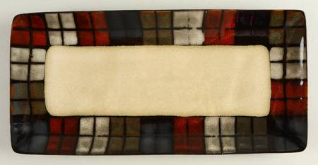 Calico Bread Tray