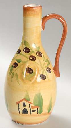 Olive Grove Oil Jar No Drizzle Spout