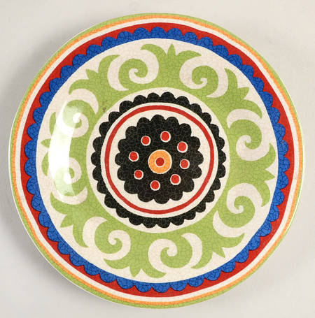 Suzani Medallion Appetizer Plate