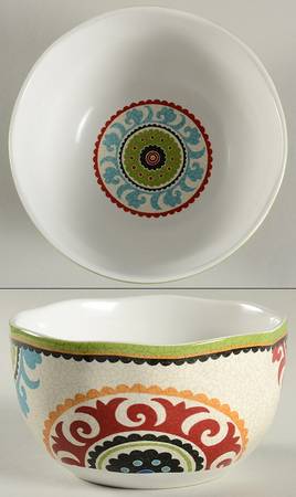 Suzani Medallion Soup/Cereal Bowl