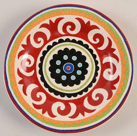 Suzani Medallion Appetizer Plate