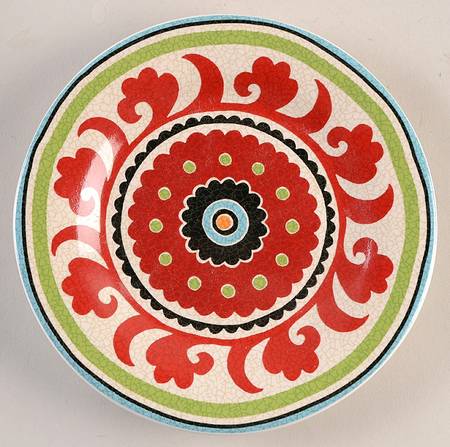Suzani Medallion Appetizer Plate