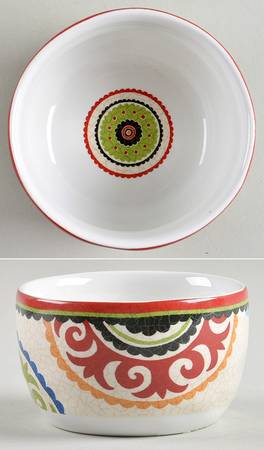 Suzani Medallion Individual Dip Dish
