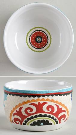 Suzani Medallion Individual Dip Dish
