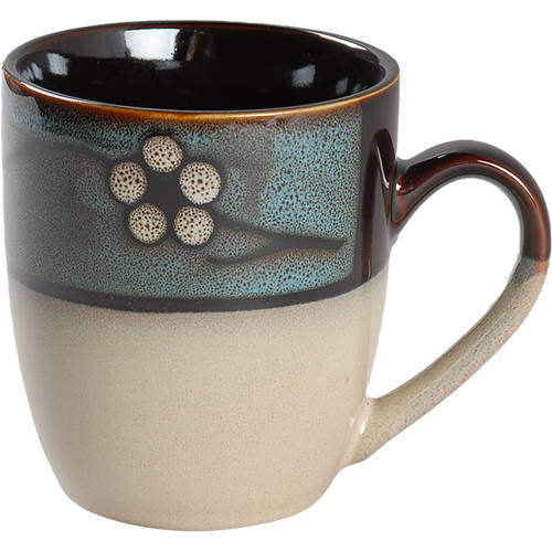 Flora Teal Mug