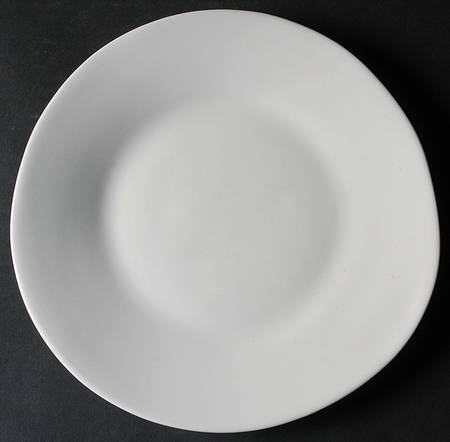 Au Naturale Cream Salad Plate