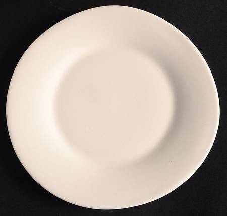 Au Naturale Cream Salad Plate