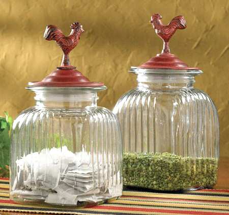 Countryside Large Glassware Canister