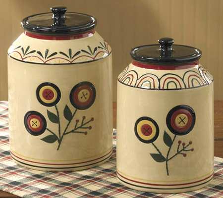 Penny Lane Large Canister & Lid