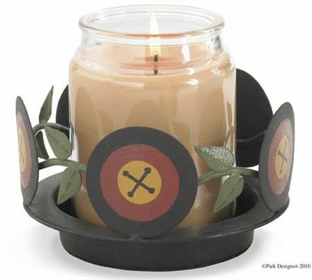 Penny Lane Metal Pillar Candleholder