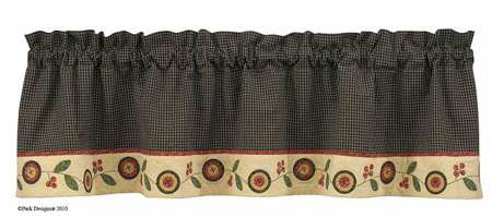Penny Lane 72" X 24 " Tier Curtain, Pair