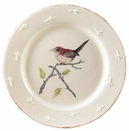 Backyard Birds Salad Plate