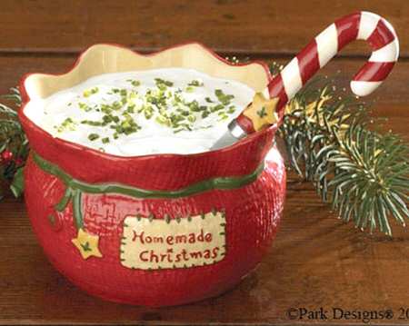 Christmas Sampler Dip Bowl & Spreader Set