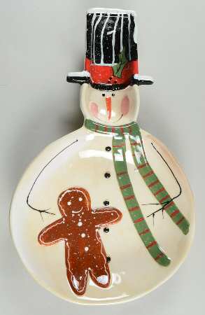 Top Hat 1 Piece Figural Chip and Dip