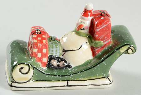 Top Hat Figural Salt Shaker