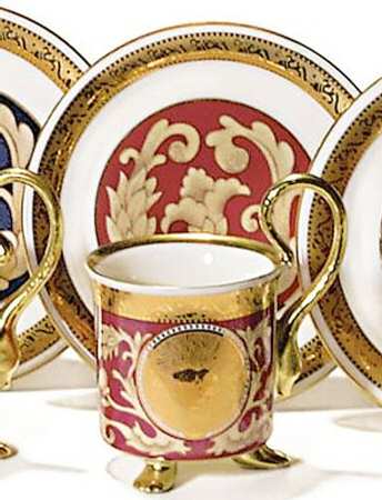 PIR181 Espresso Cup and Saucer Set