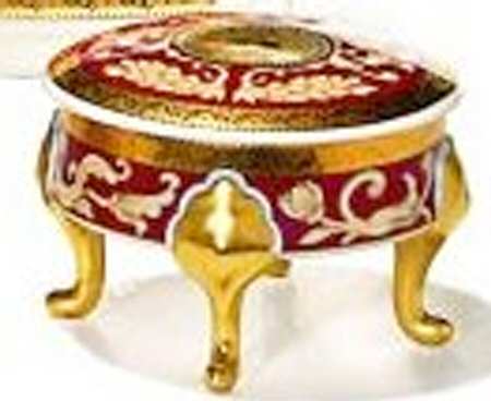 PIR181 Footed Sugar Bowl & Lid