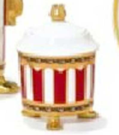PIR186 Sugar Bowl & Lid