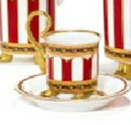 PIR186 Espresso Cup and Saucer Set