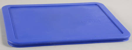 Storage Containers Medium Blue Vented Plastic Lid #7212-Pc