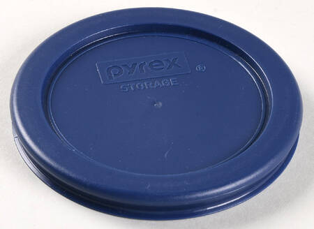 Storage Containers Dark Blue Plastic Lid #7202-PC