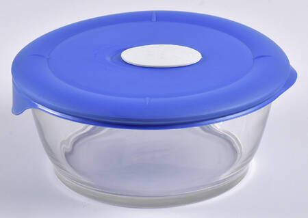 Storage Containers 7'' Round Food Storage Container with Lid